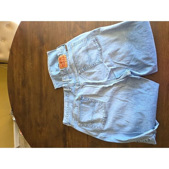 Lucky Brand Light Wash Denim Bootleg Jeans Size 38 Regular Length 100% Cotton Ma - Picture 12 of 16